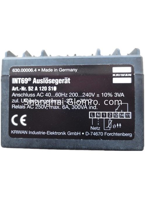 INT69 KRIWAN Motor Protector , Compressor Protection Module