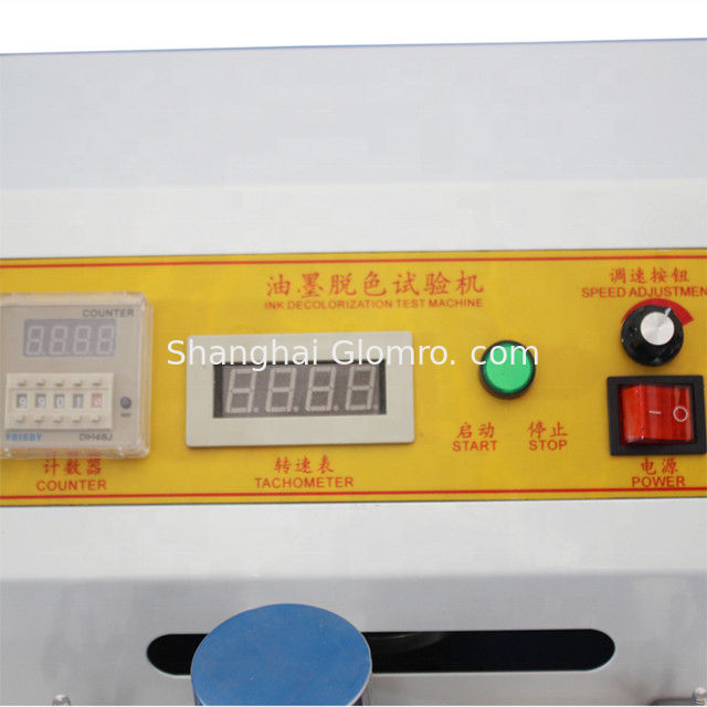 Printing Ink Abrasion Test Machine Ink Decolorizing Test Machine