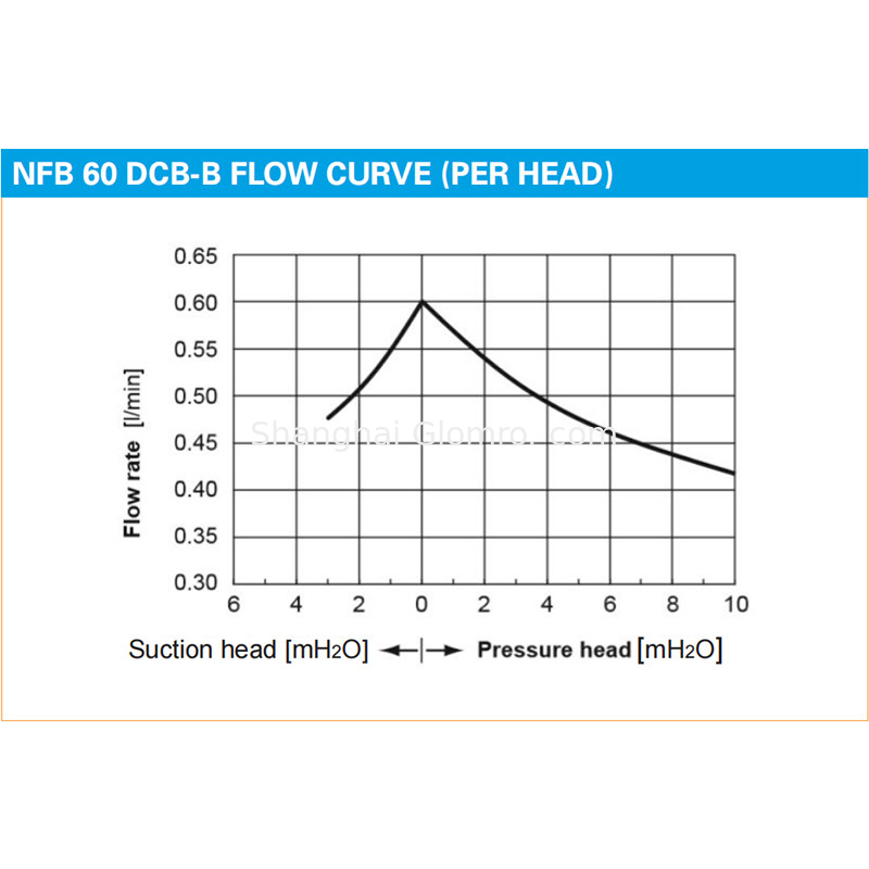 Vacuum Diaphragm Type Liquid Pump Germany KNF NFB 60 DCB - B NFB 60