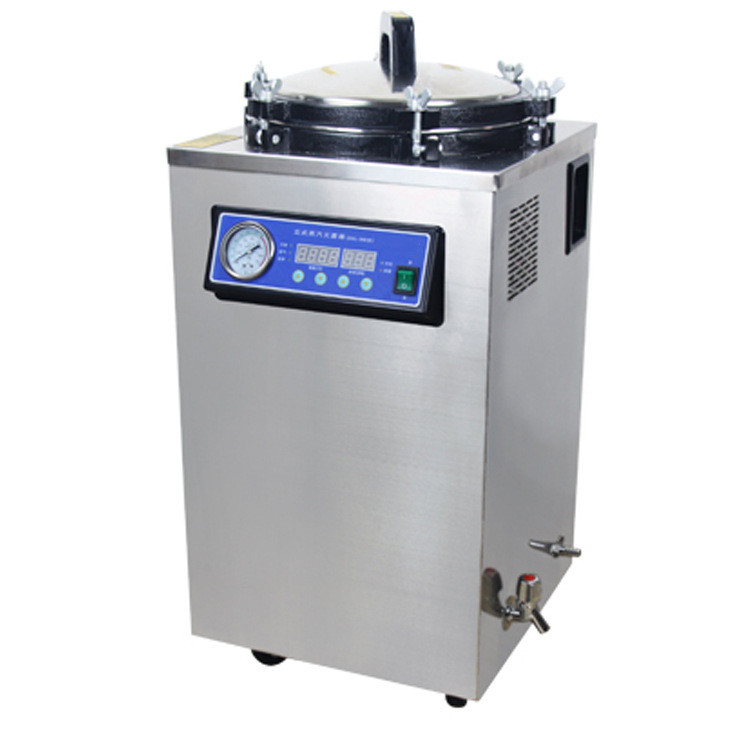 Vertical pressure steam sterilizer full automatic vertical autoclave
