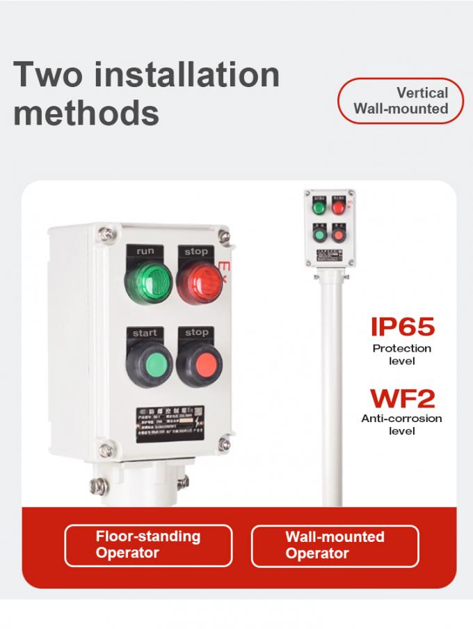 ATEX 220V 10A Explosion-Proof Operation Panel Explosion Proof Control ...