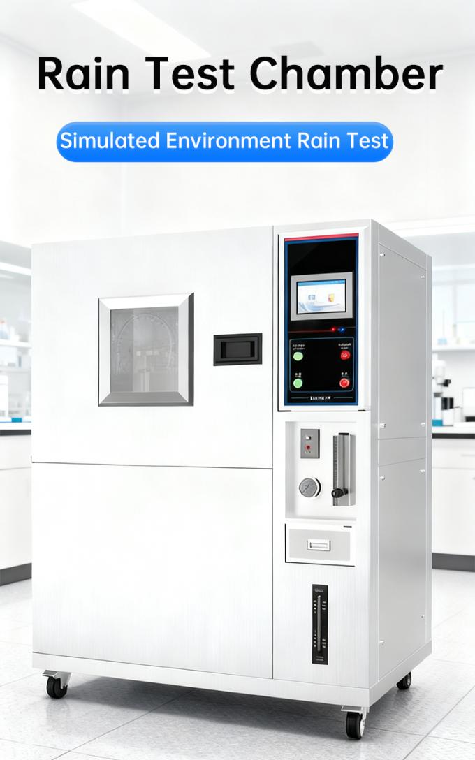 Simulate Rain Test Simulation Environmental Rain Spray Water-Proof Splash Water Test Chamber